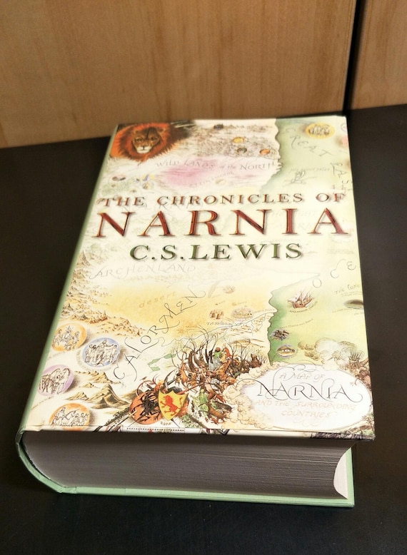 The Chronicles of Narnia by C. S. Lewis Hardcover Book Gift 2001