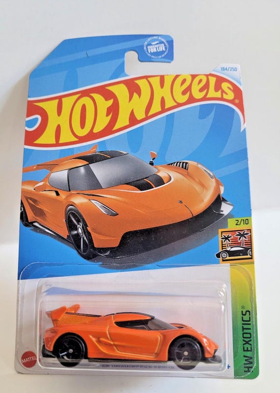 Hot Wheels Koenigsegg Jesko HW Torque Orange