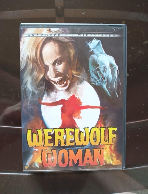 Werewolf Woman (DVD, Vintage 1976) With Inserts - Shriek Show - Annik Borel