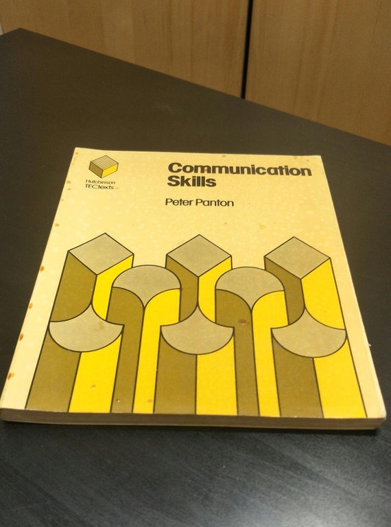 Communication Skills by Peter Panton, 1980 Hutchinson TEC Texts Vintage Paperback Book