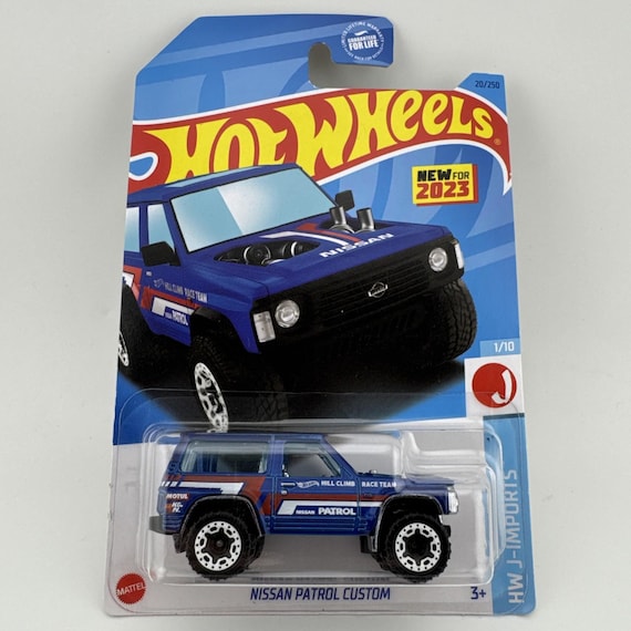 Hot Wheels Nissan Patrol Custom Off Road HW J-Imports Blue Collector's Edition
