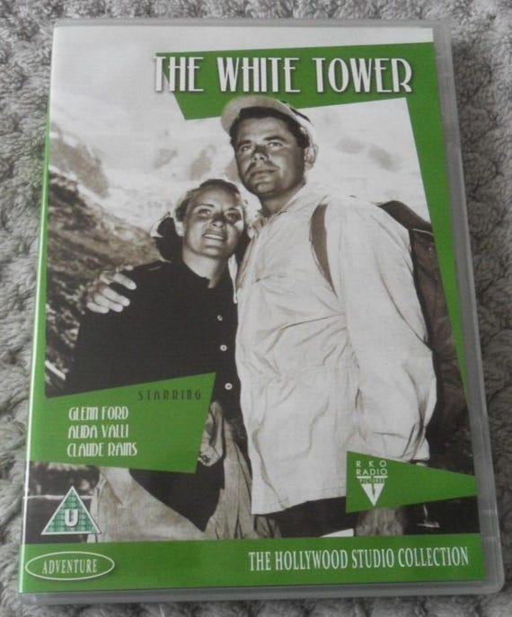 The White Tower U PAL R0 DVD Glenn Ford, Alida Valli & Claude Rains