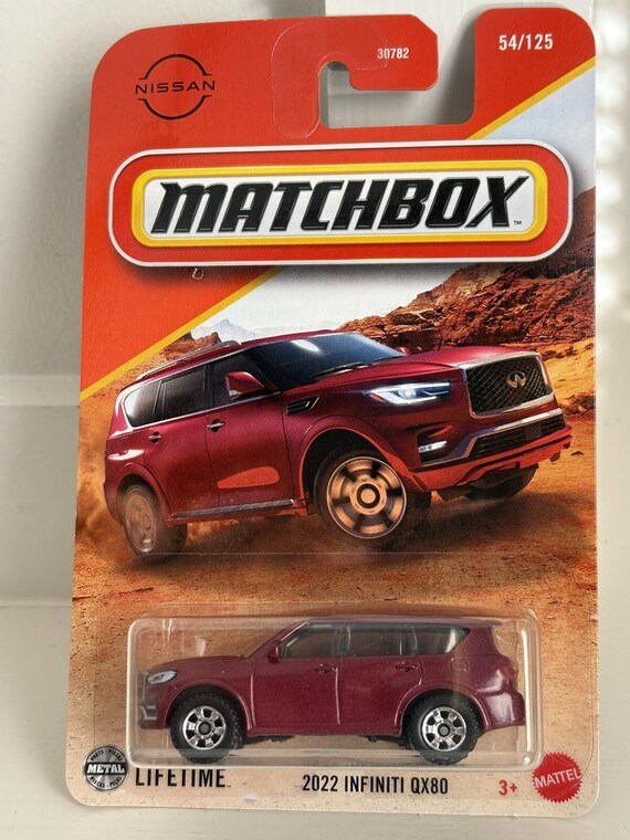 Matchbox Infiniti QX80 Luxury SUV Vehicle Red - Collector's Edition