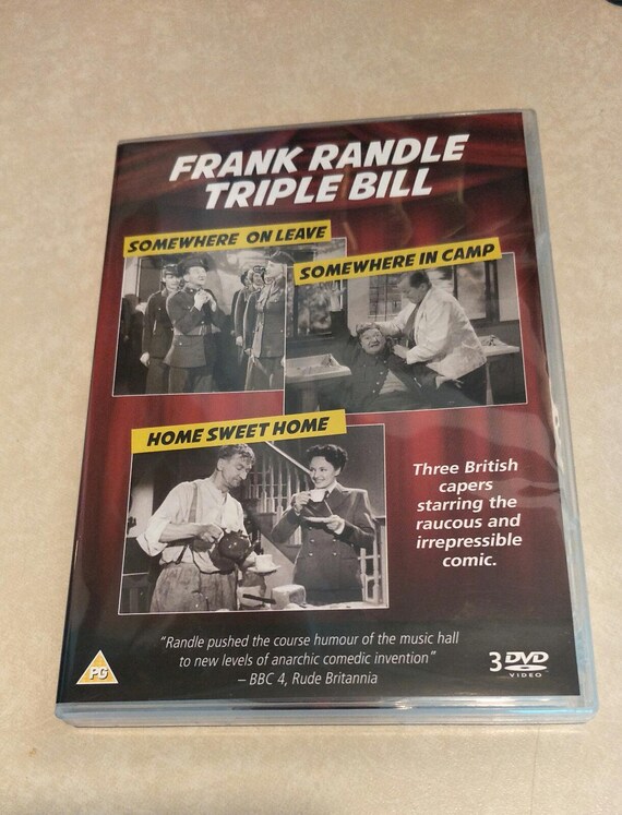 Frank Randle Triple Bill: Somewhere In Camp / Somewhere on Leave / Home Sweet Home DVD Father's Day Gift Ideas