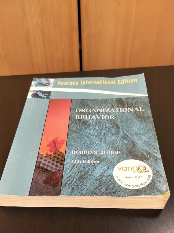 Organizational Behavior by Judge Timothy 13th Edition Paperback Book Gift Pearson Education (US)