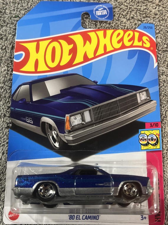 Hot Wheels 1980 El Camino SS Blue - Collector's Edition