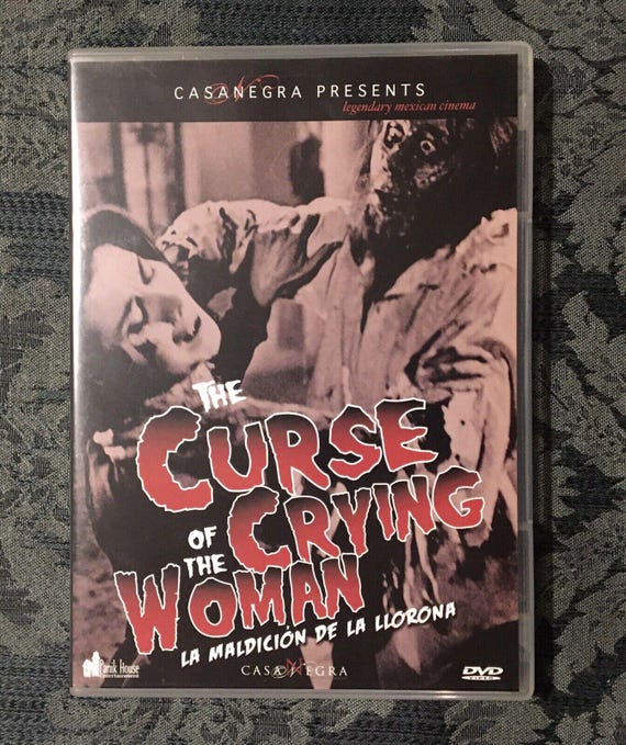 CASANDGRA’S DVD of Rafael Baledón’s The Curse of the Crying Woman (Vintage , 1961)