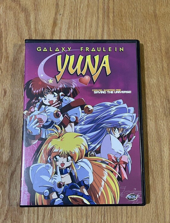 Galaxy Fraulein Yuna (DVD, Vintage 2002) OOP Anime Cooking Shopping Saving The Universe