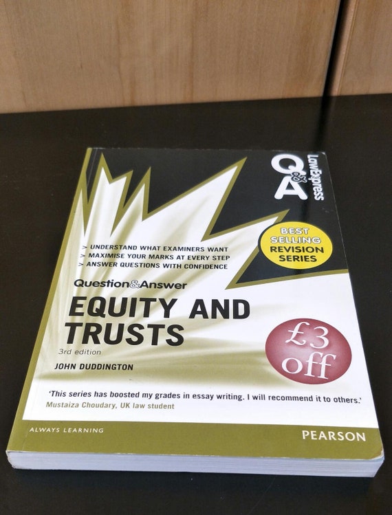 Law Express Question and Answer: Equity and Trusts by John Duddington Paperback