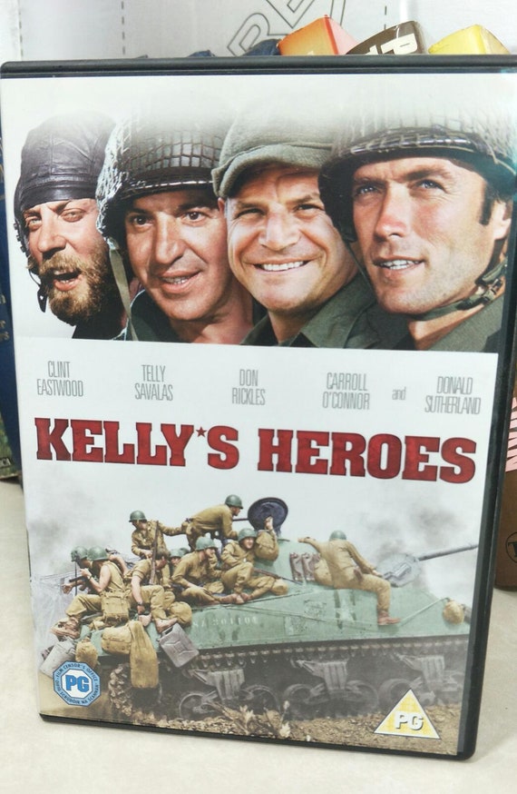 Kelly's Heroes (Feature, War 1970) Clint Eastwood Telly Savalas DVD Father's Day Gift Ideas