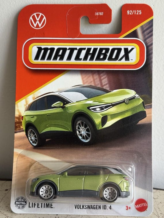 Matchbox Volkswagen Id.4 Olive Green Collector's Edition