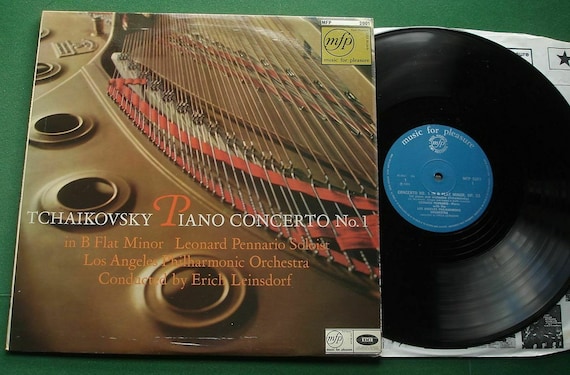 Tchaikovsky Piano Concerto No 1 Lennard Pennario LAPO Leinsdorf MFP 2001 Vinyl LP (12") s