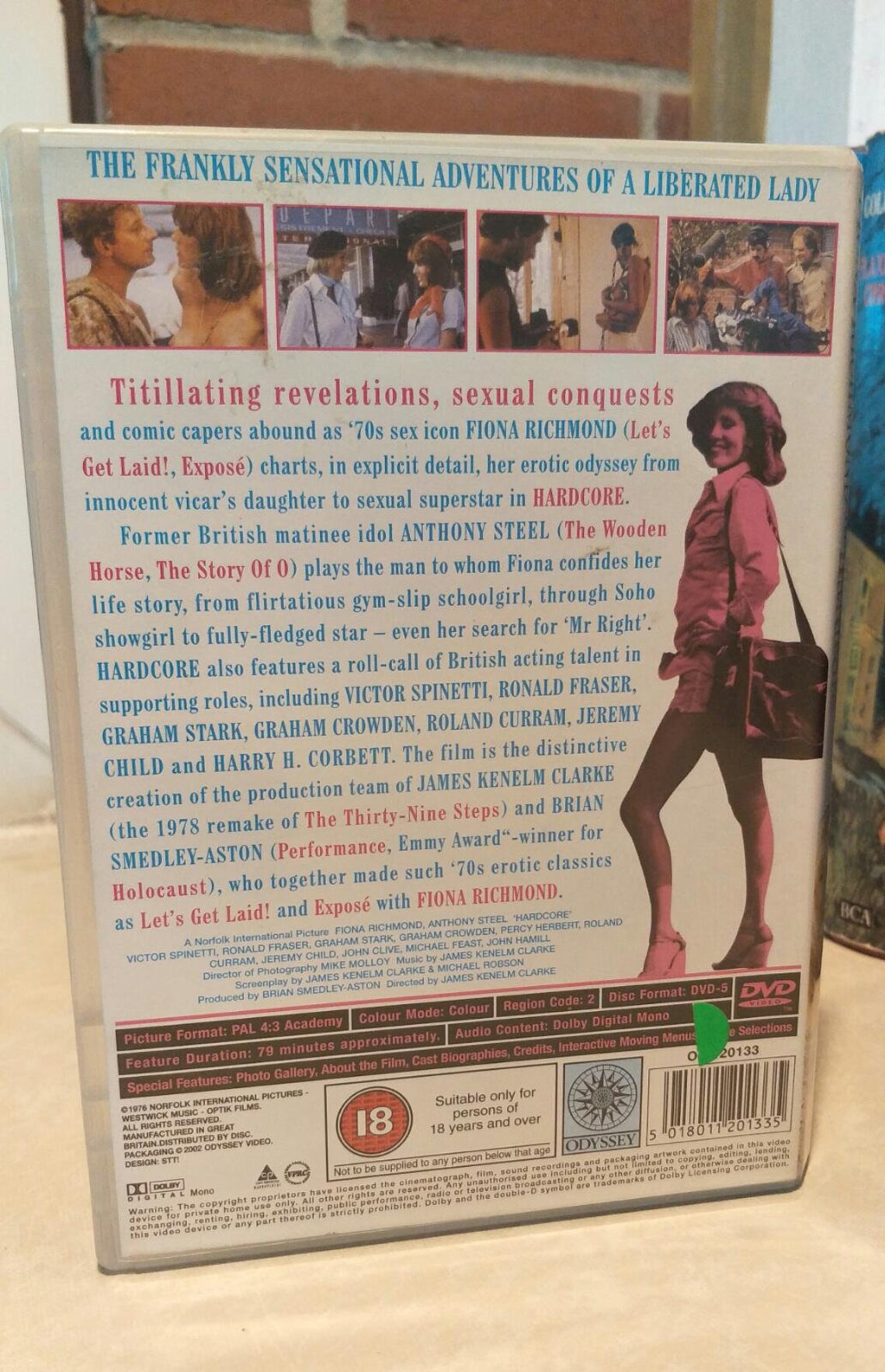 Hardcore 1976 Fiona Richmond Victor Ronald Fraser Etsy España