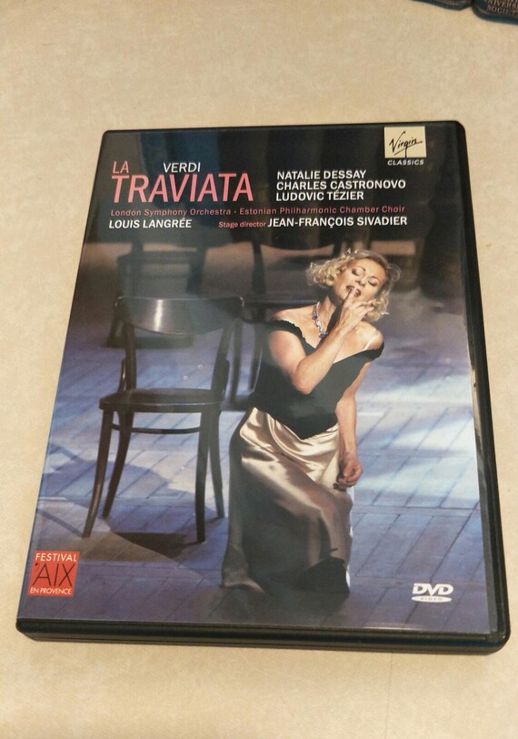 Verdi La Traviata: Aix-en-Provence Festival (Langrée) Jean-Francois DVD Christmas Gift Ideas