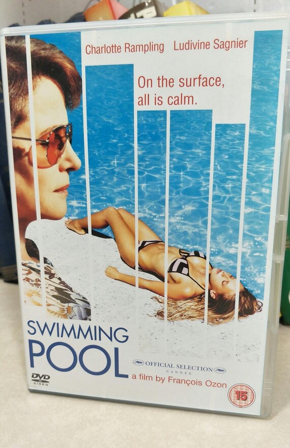 Swimming Pool 2003 French Drama Movie starring Charlotte Rampling DVD Father's Day Gift Ideas
