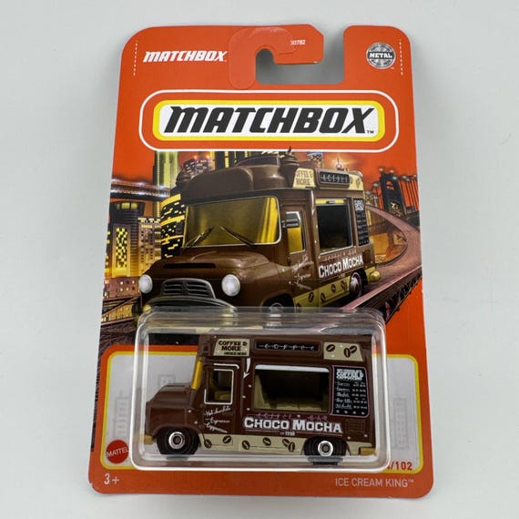 Matchbox Ice Cream King Cofee Brown | CHOCO MOCHA | Collector's Edition