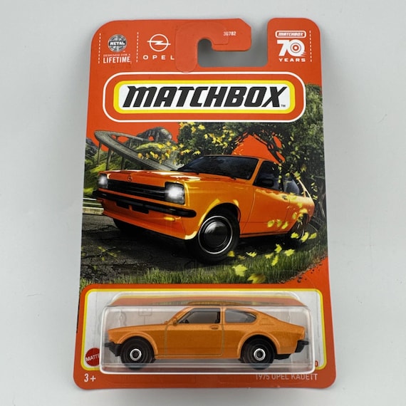 Matchbox 1975 Opel Kadett 70 Years Edition Orange Collector's Edition