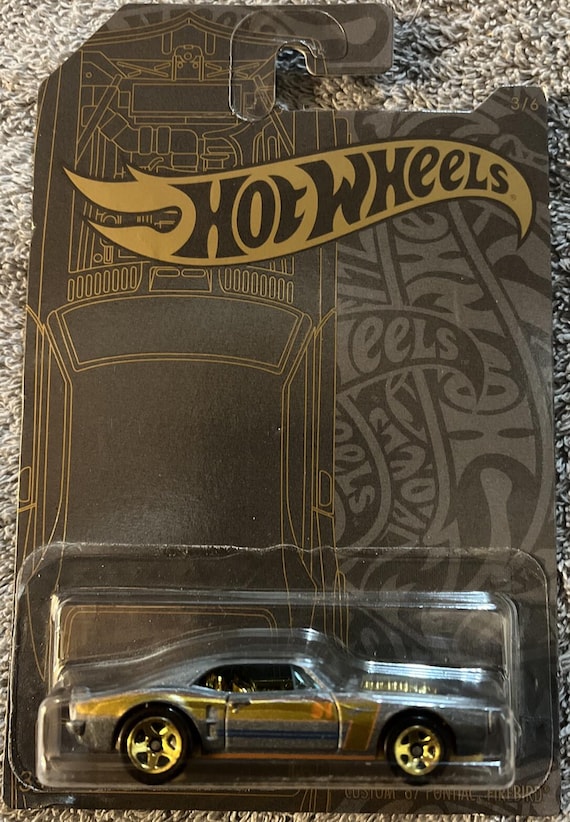 Hot Wheels Custom 1967 Pontiac Firebird 51st Anniversary - Silver - Collector's Edition