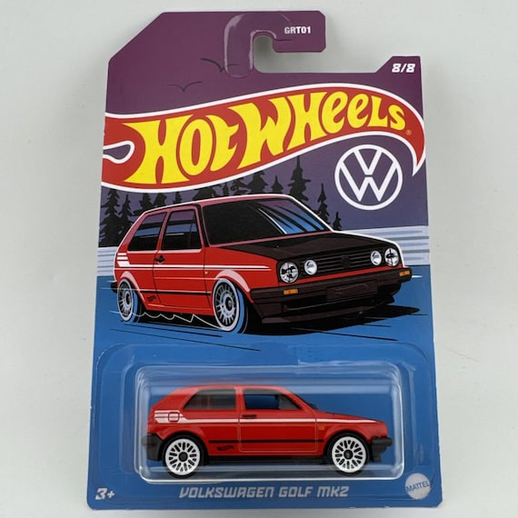 Hot Wheels Volkswagen Golf MK2 Scale 1:64 Red Collector's Edition