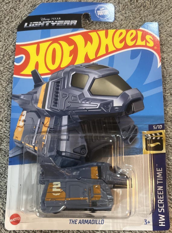 Hot Wheels The Armadillo Hw Screen Time Grey - Collector's Edition
