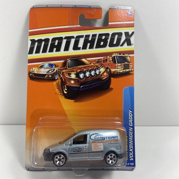 Matchbox Volkswagen Caddy Van Silver Quick Steam Cleaner Collector's Edition
