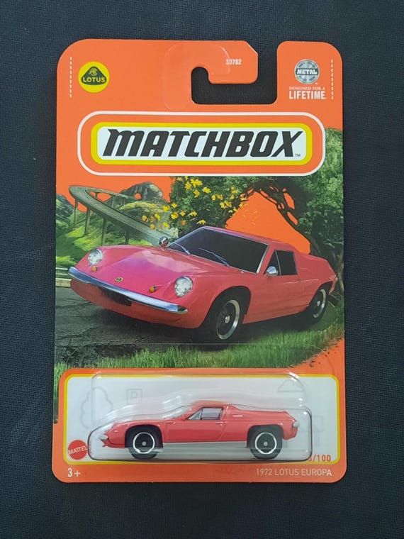 Matchbox 1972 Lotus Europa - Red - Collector's Edition