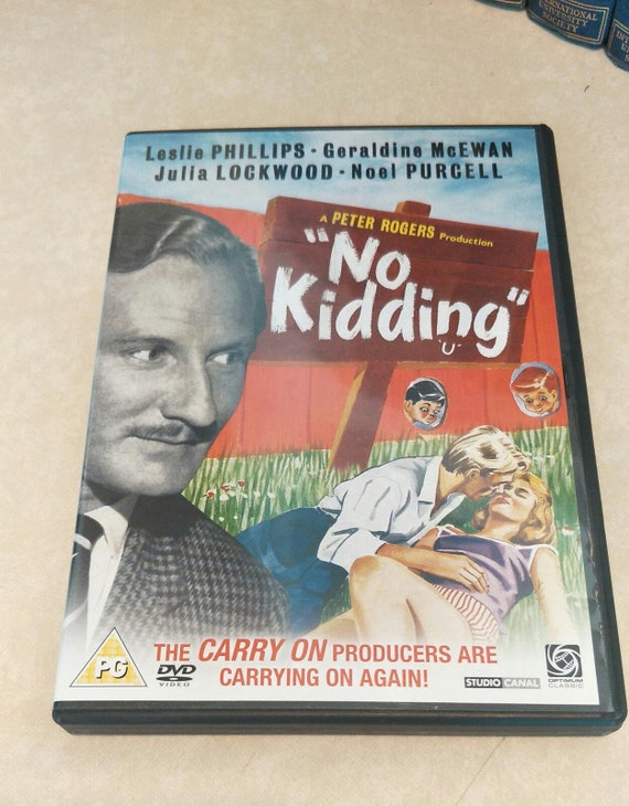No Kidding (1960) Leslie Phillips, Geraldine McEwan DVD Perfect Birthday Gift
