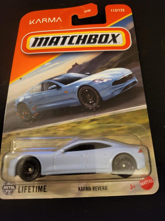 Matchbox Karma Revero Light Blue - Collector's Edition
