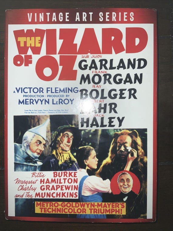 The Wizard of Oz Vintage Art Series DVD