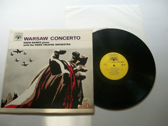 Warsaw Concerto - David Haines With The Paris Theatre Orchestra - Vintage MAL 602 LP (12") s