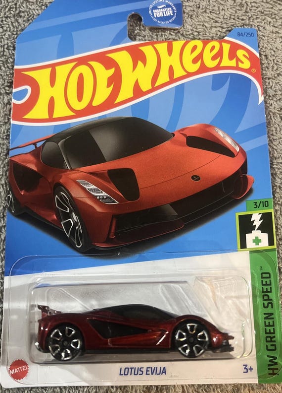 Hot Wheels Lotus Evija Hw Exotics Red - Collector's Edition