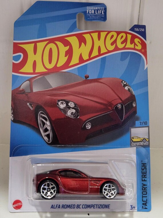 Hot Wheels Alfa Romeo 8C Competizione Hw Factory Fresh Red Collector's Edition