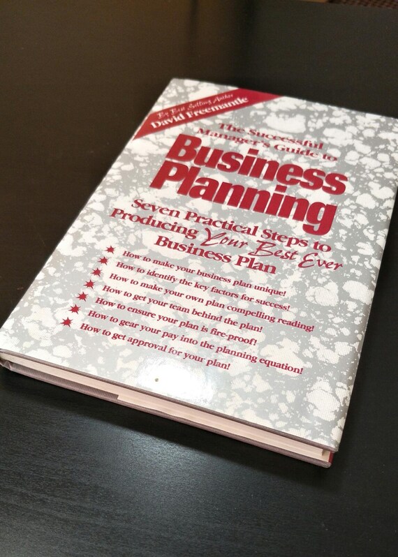The Successful Manager's Guide to Business Planning by David Freemantle Vintage Hardback Christmas Gift