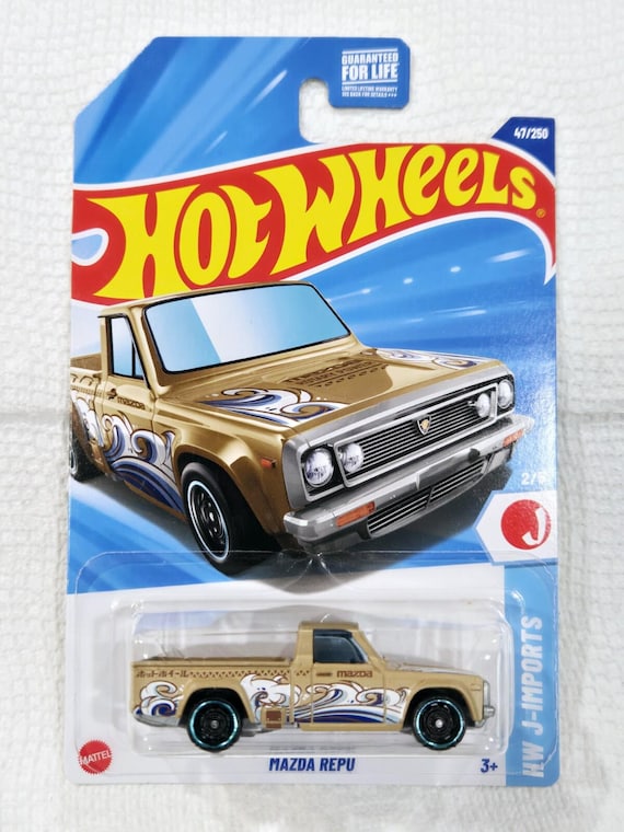 Hot Wheels Mazda Repu HW J-Imports Series 2/5 47/250 Gold Collector's Edition