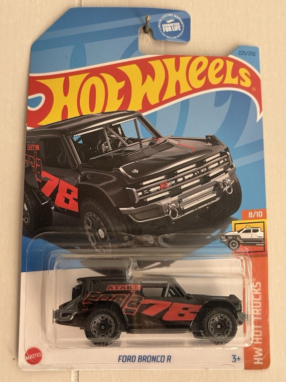 Hot Wheels Ford Bronco R Hw Hot Trucks - Black - Collector's Edition