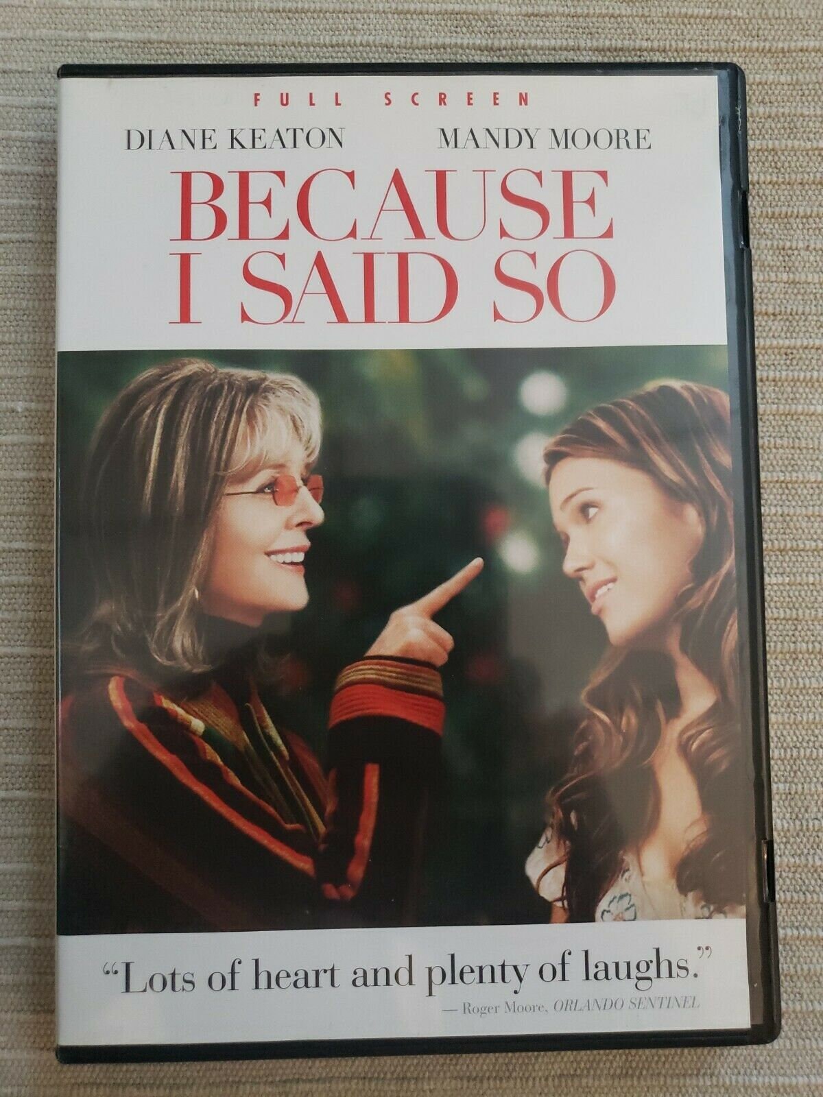 Because I Said so Comedy Mandy Moore Diane Keaton Region