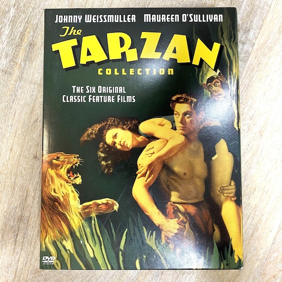 The Tarzan 6 Movie Collection 4 DVD Box Set Starring Johnny WeissmullerVintage Movie 2004