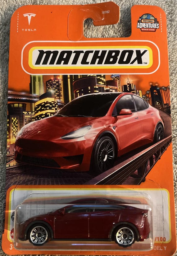 Matchbox Tesla Model Y - Metallic Red - Collector's Edition