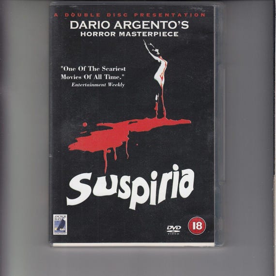 Susppria 1977 Dario Argento's Masterpiece 2 Disc With Booklet & Art Cards