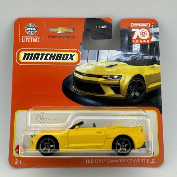 Matchbox ‘16 Chevy Camaro Convertible Yellow Collector's Edition