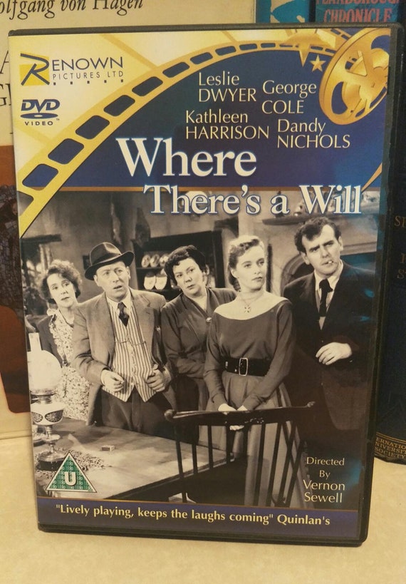 Where There's A Will (1955) - Leslie Dwyer, George Cole DVD Perfect Birthday Gift