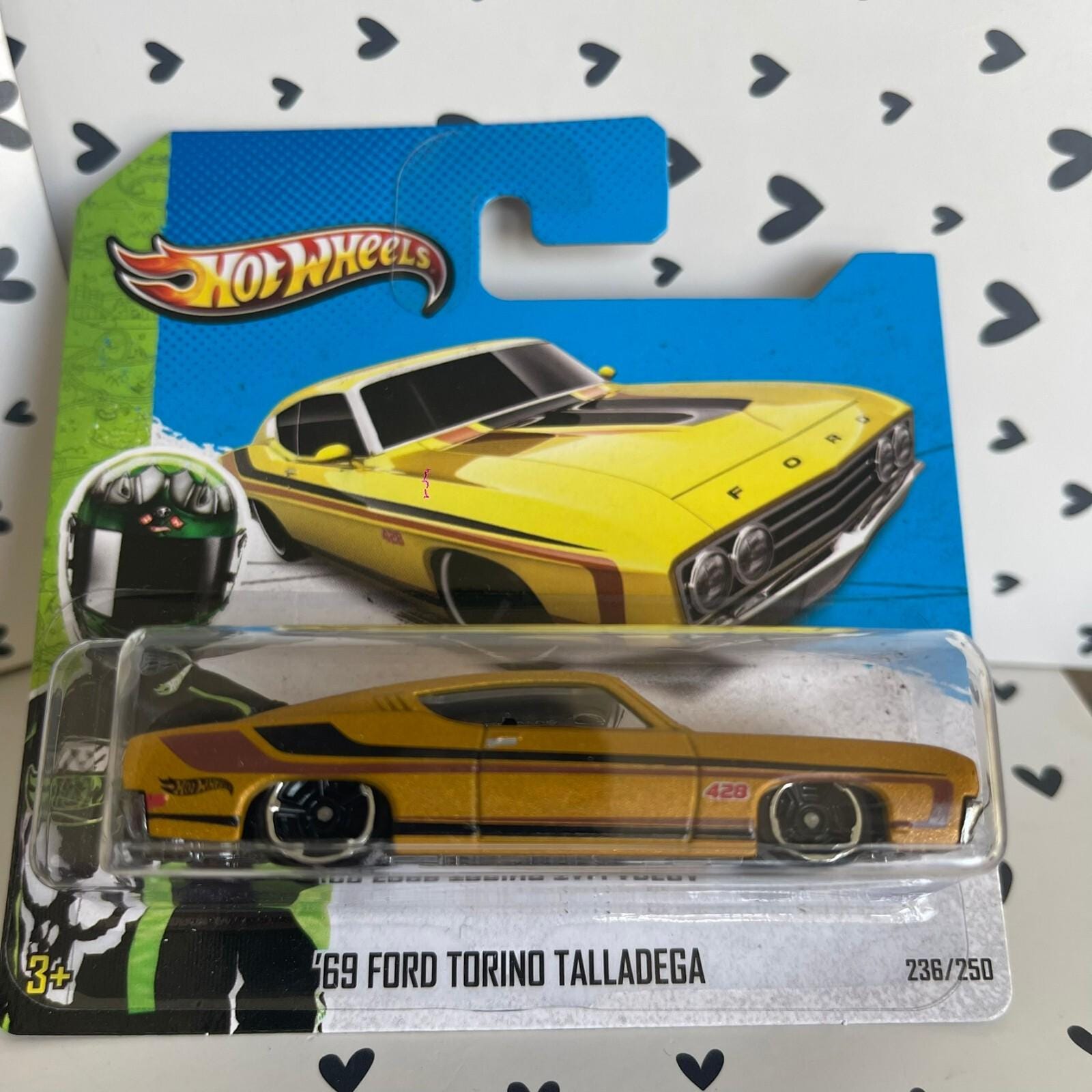 Hot Wheels HW Muscle Mania 69 Ford Torino Talladega 164 Diecast Car 310 Mattel Toys