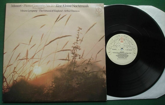Mozart Piano Concerto 21 / Eine Kleine Nachtmusik Moura Lympany CFP 40009 Vinyl LP (12") s