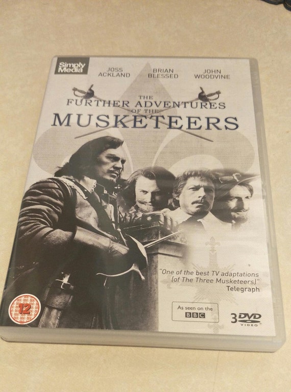 The Further Adventures Of The Musketeers ( 1996 , 3 Disc Set ) DVD Christmas Gift Ideas