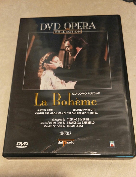 Opera Collection : La Boheme - Giacomo Puccini , Mirella Freni , Luciano Pavarotti DVD Perfect Birthday Gift