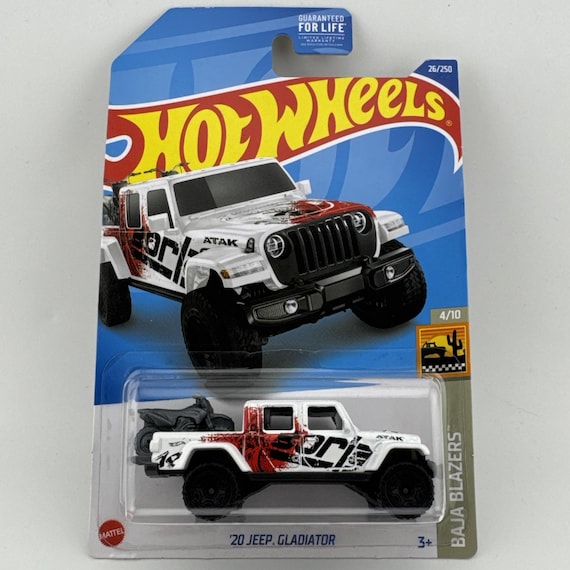 Hot Wheels Jeep Gladiator Off Road Borja HW Baja Blazers White Collector's Edition