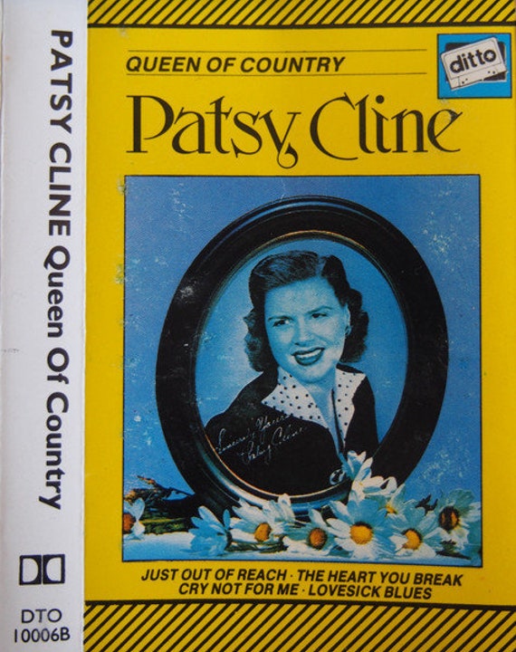 Patsy Cline – Queen Of Country - DTO 1006A - DTO 1006B Cassette One and Two Tape s