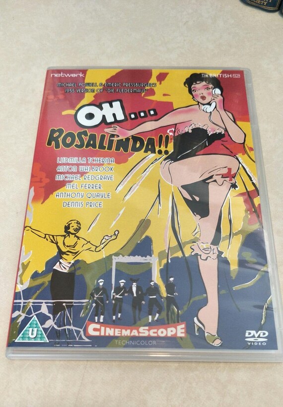 Oh... Rosalinda!! (1955) Michael Redgrave, Anton Walbrook, Ludmilla Tcherina DVD Father's Day Gift Ideas