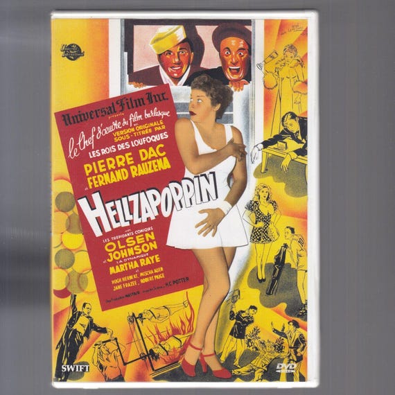 Hellzapoppin' (1942) - Ole Olsen & Chic Johnson - Region 2 - French DVD