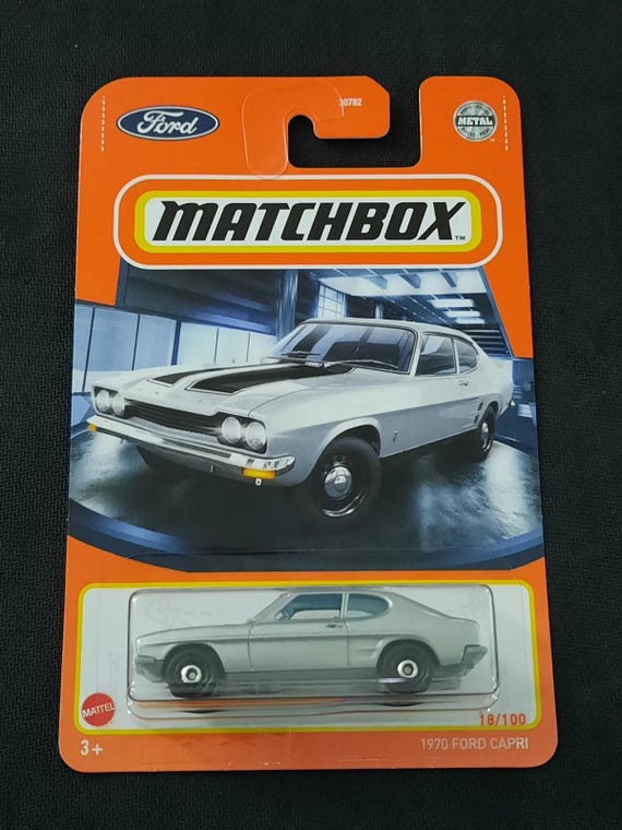 Matchbox 1970 Ford Capri - Metallic Silver - Collector's Edition